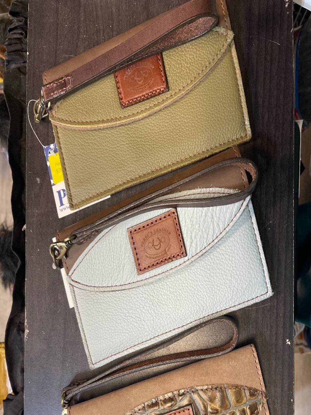Perris Leather Wristlets